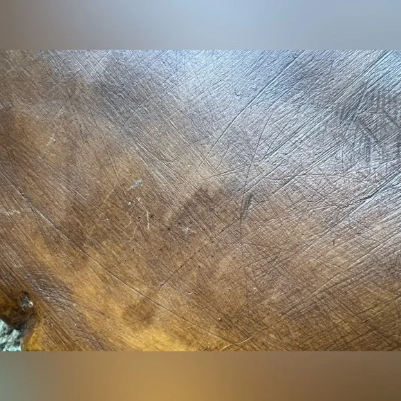 24HR‼️1800s Antique Americana Primitive Heavy Hand Carved Dough Bowl - Picture 4 of 12